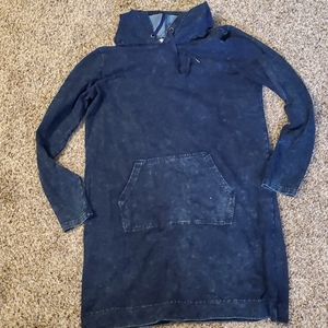 Jane & Delaney Denim Look Knit Dress